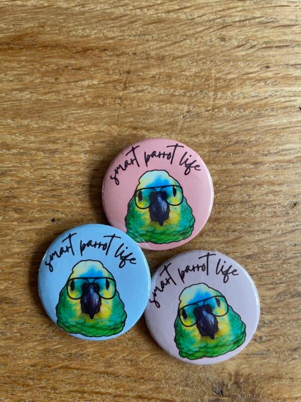 Smart parrot life amazone button