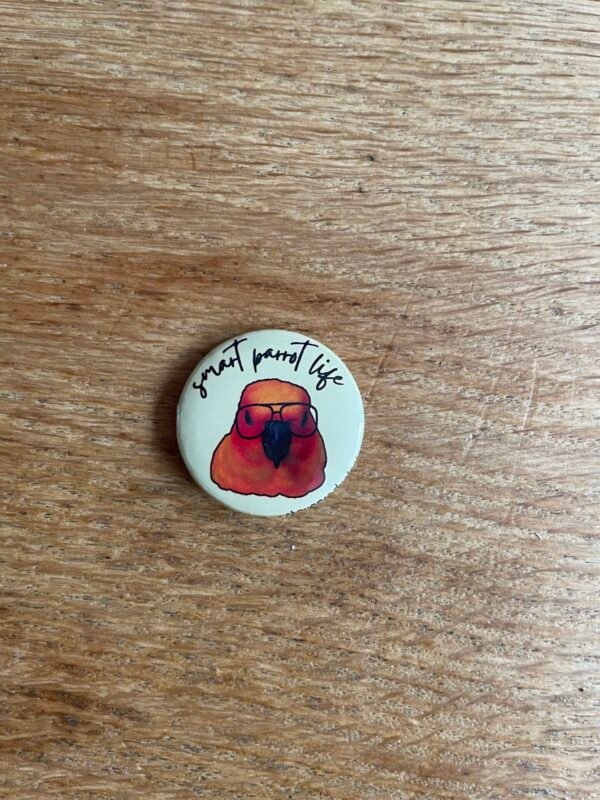 Smart parrot life zonparkiet button - Afbeelding 2