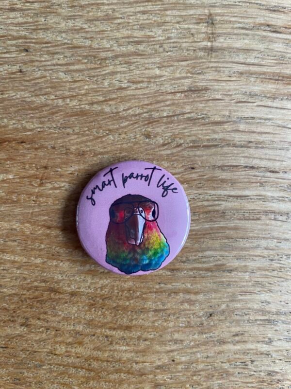 Smart parrot life pyrrhura button - Afbeelding 2