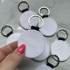 Round Keychain – Double-Sided Custom Print