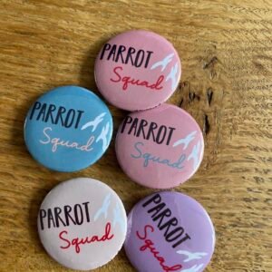 Parrot Squad button
