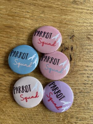 Parrot Squad button
