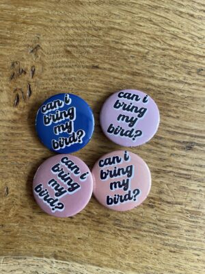 Can I bring my bird? button