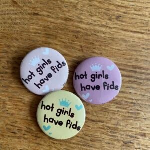 Hot girls have fids button