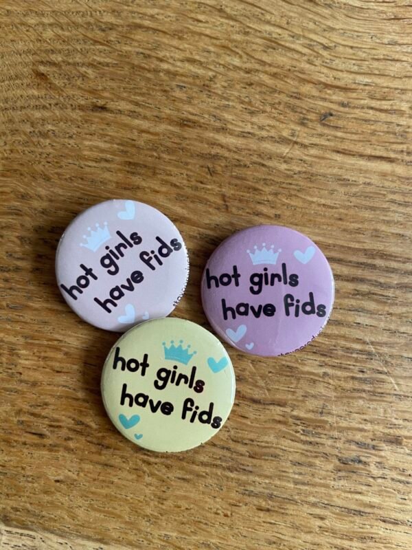 Hot girls have fids button