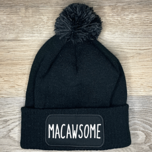Macawsome Muts zwart