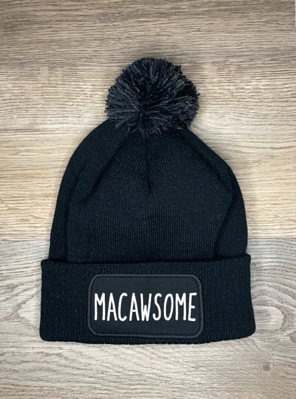 Macawsome Muts zwart