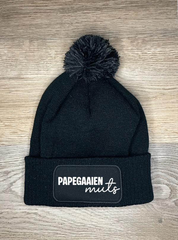 Papegaaien Muts zwart