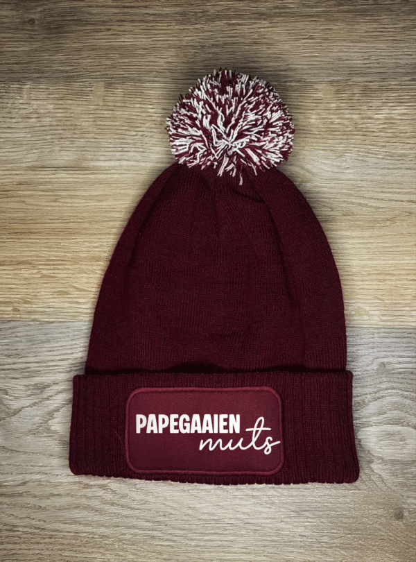 Papegaaien Muts burgundy
