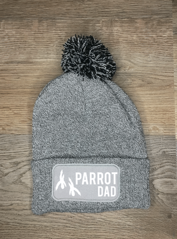 Parrot dad muts heather grey