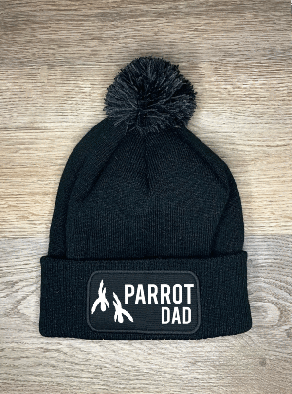Parrot dad muts zwart
