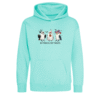 Spooky kaketoe kinder hoodie Peppermint