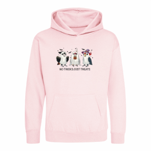 Spooky kaketoe kinder hoodie baby pink