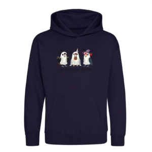 Spooky kaketoe kinder hoodie marine