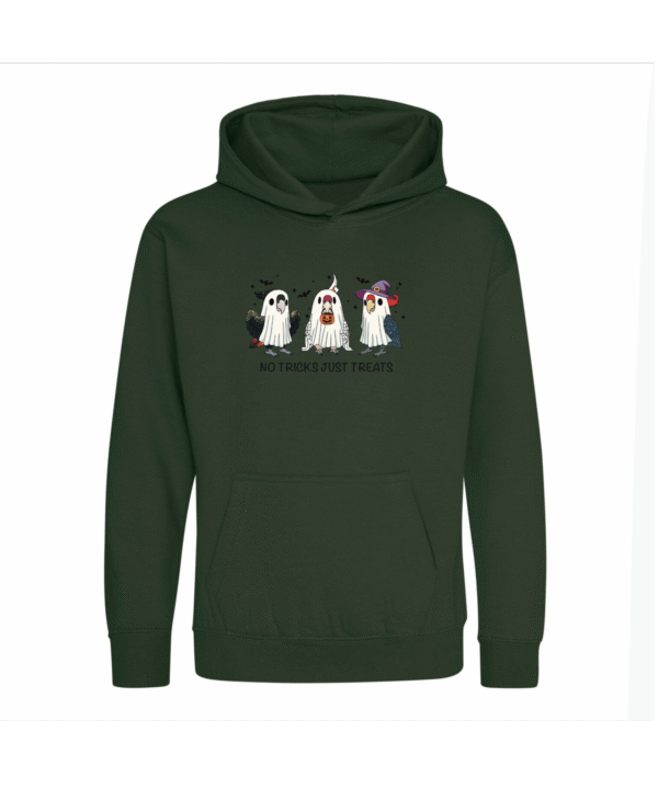 Spooky kaketoe kinder hoodie bos groen