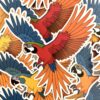 Flying Macaw Sticker