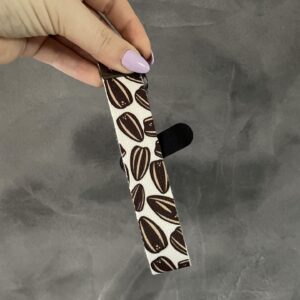 Sunflower Seed Pattern Wristlet