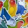 Lovebird Sticker