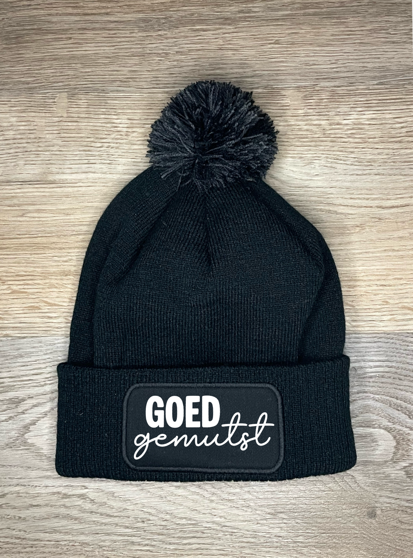 Eigen tekst Muts - Afbeelding 3