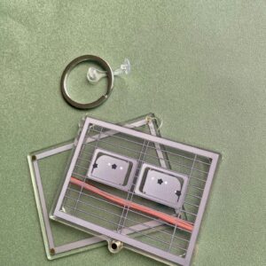 Alternative view of Bird Cage Shaker Keychain Base