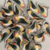 Caique Acrylic Shaker Pieces