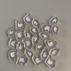 Poop Acrylic Shaker Pieces