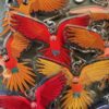 Macaw Acrylic Keychain