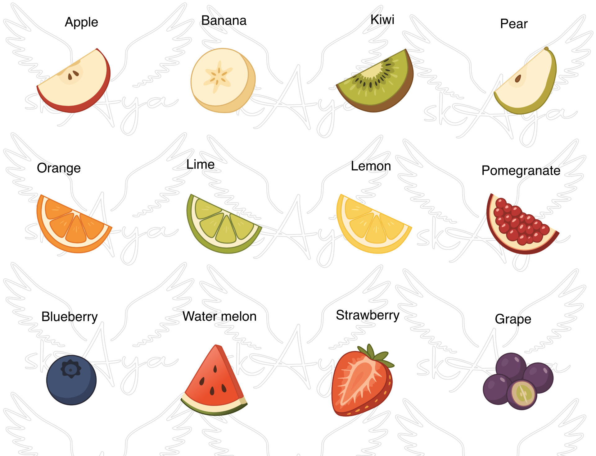 Pre-order Shaker Fruit Pieces
