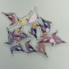 Cockatiel Acrylic Shaker Pieces