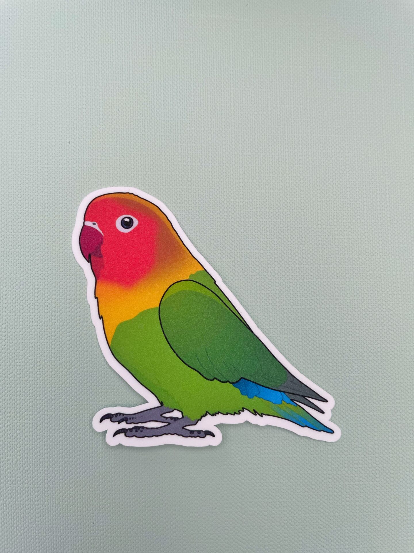 Lovebird Glitter Sticker - Image 6