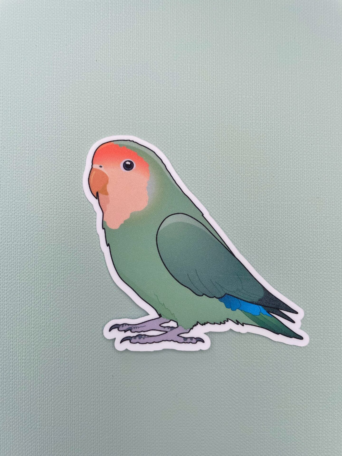 Lovebird Glitter Sticker - Image 13