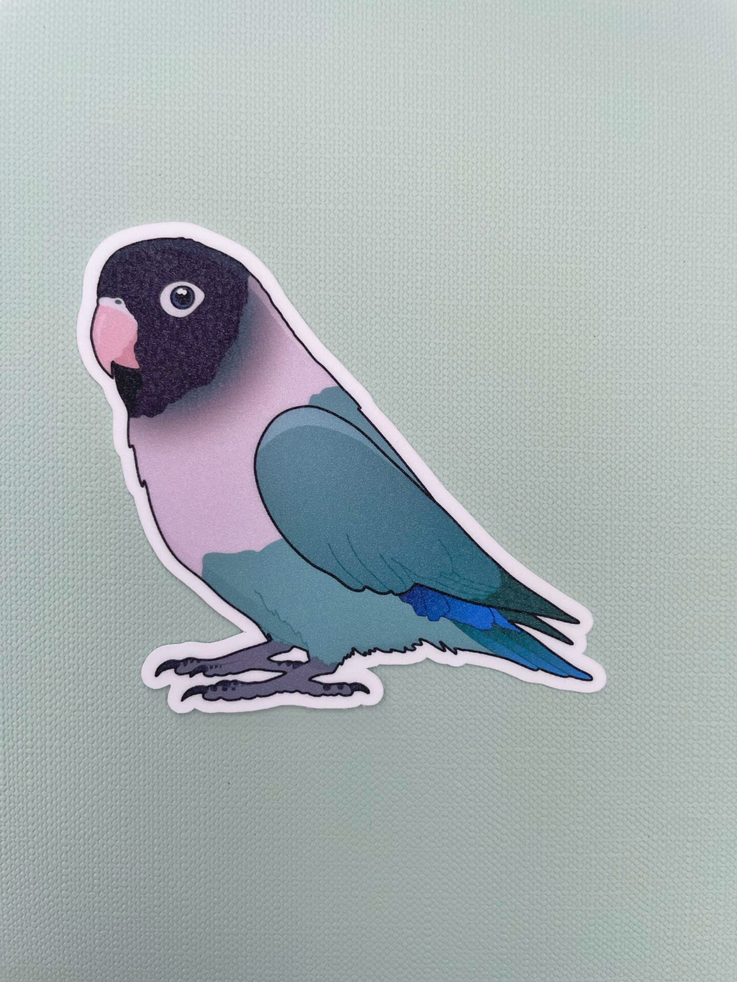 Lovebird Glitter Sticker - Image 7