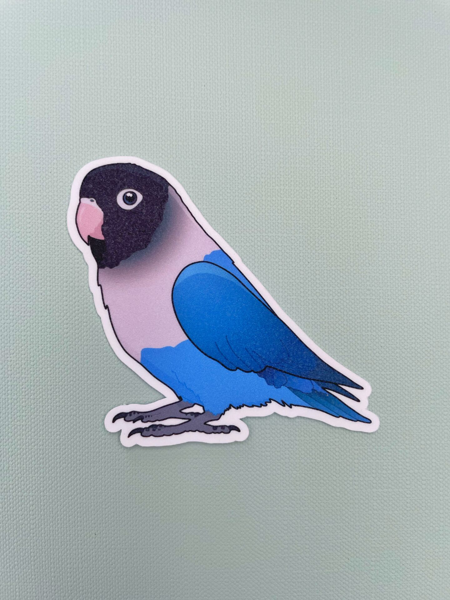 Lovebird Glitter Sticker - Image 8