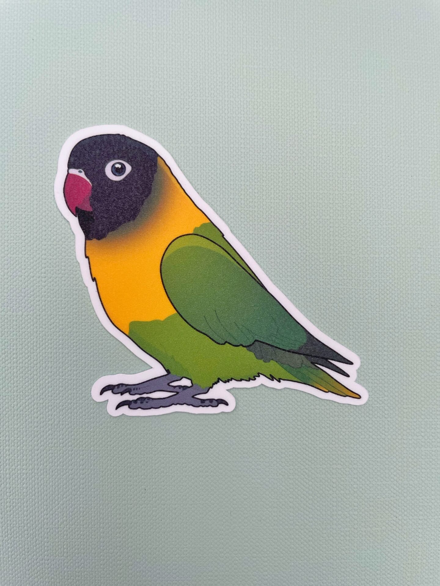Lovebird Glitter Sticker - Image 9