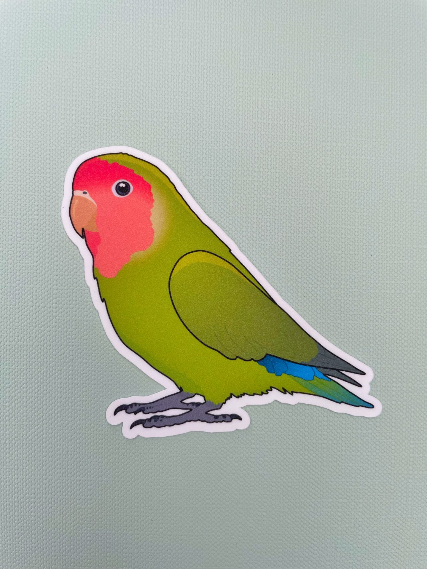 Lovebird Glitter Sticker - Image 10