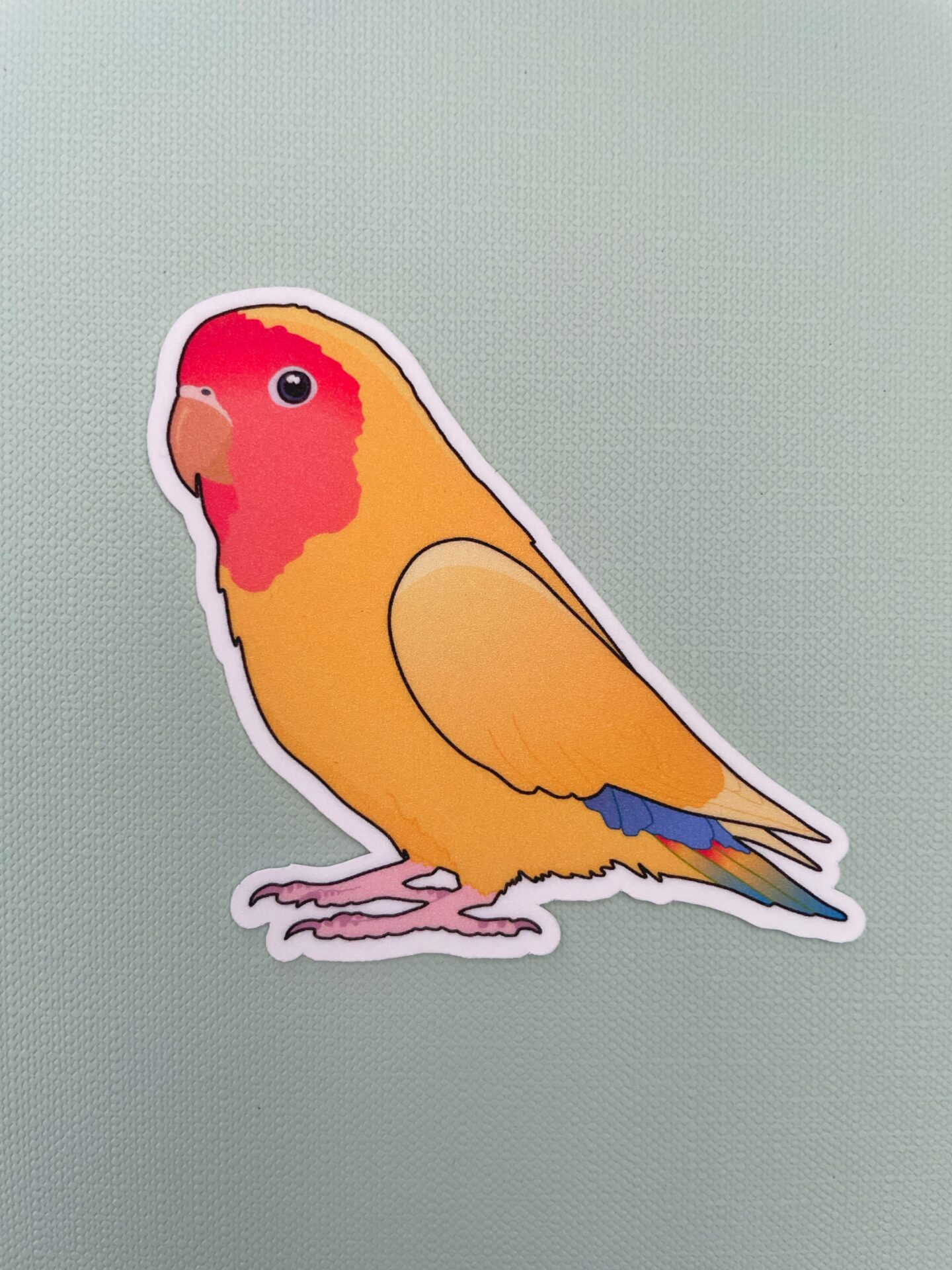 Lovebird Glitter Sticker - Image 12
