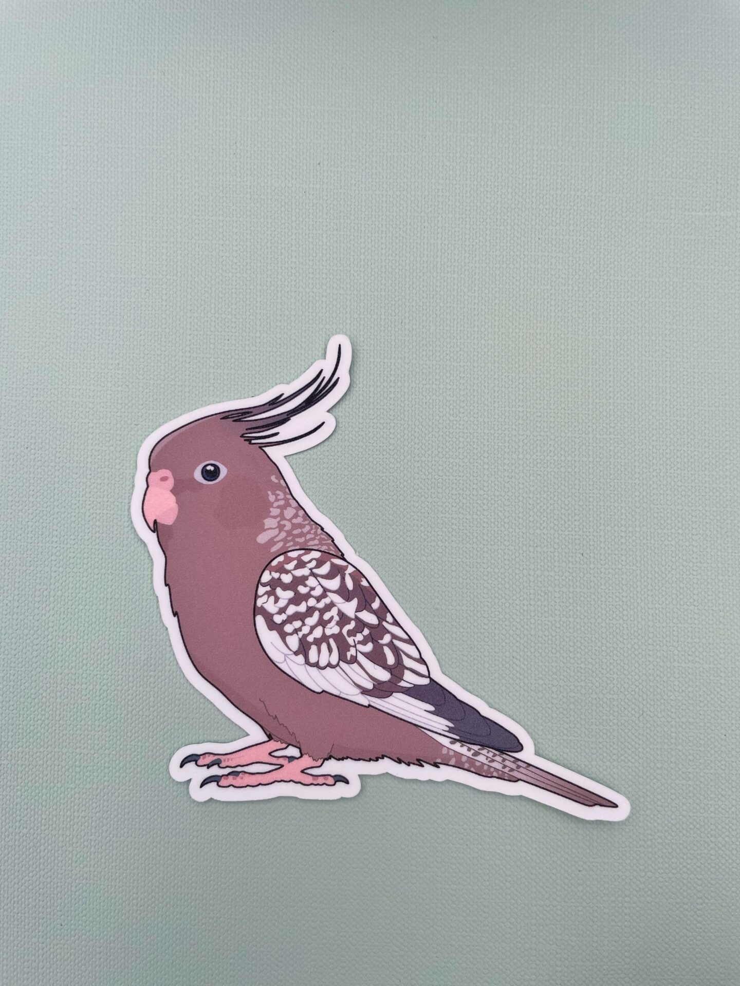 Cockatiel Glitter Sticker - Image 14