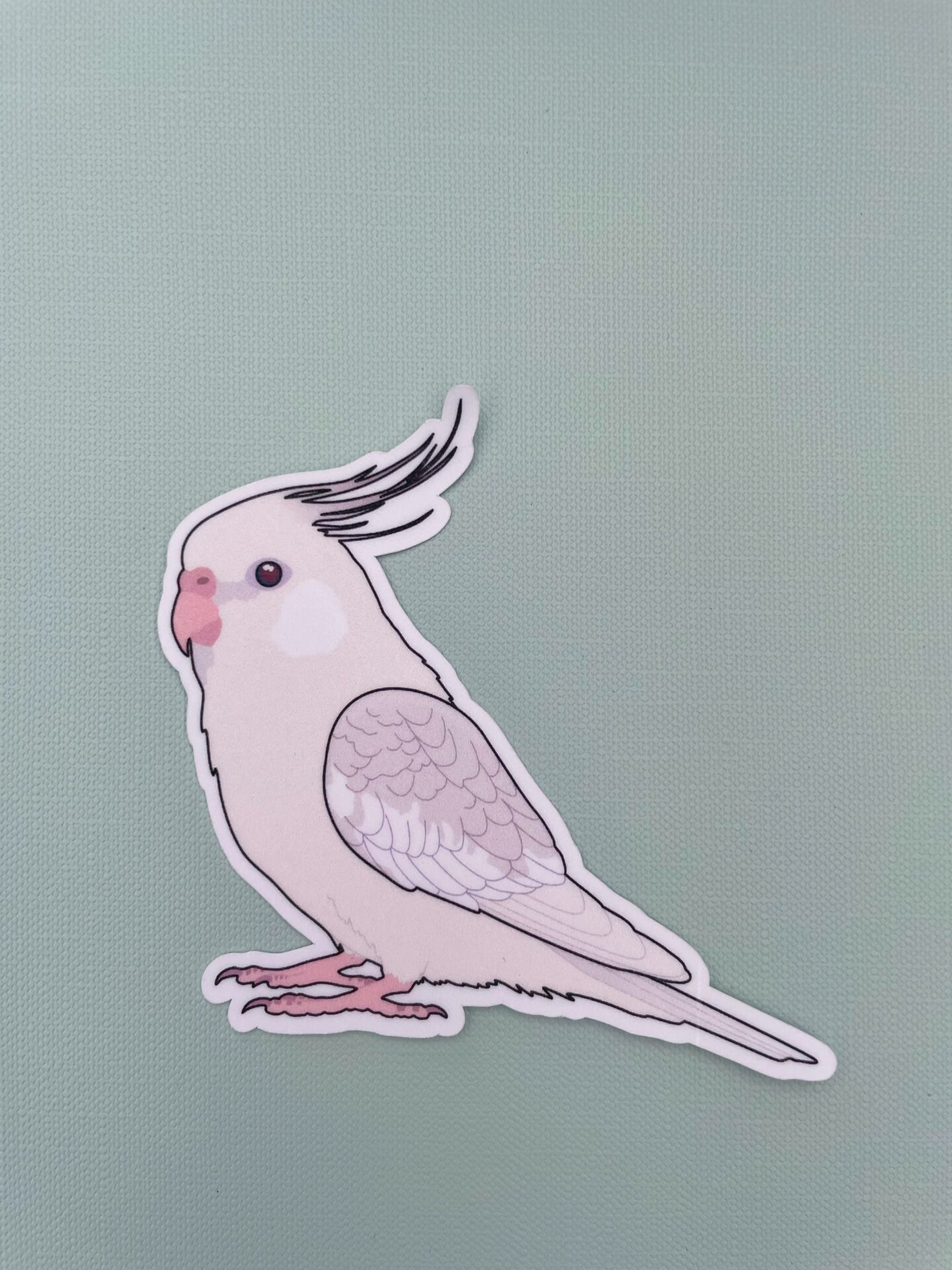 Cockatiel Glitter Sticker - Image 16