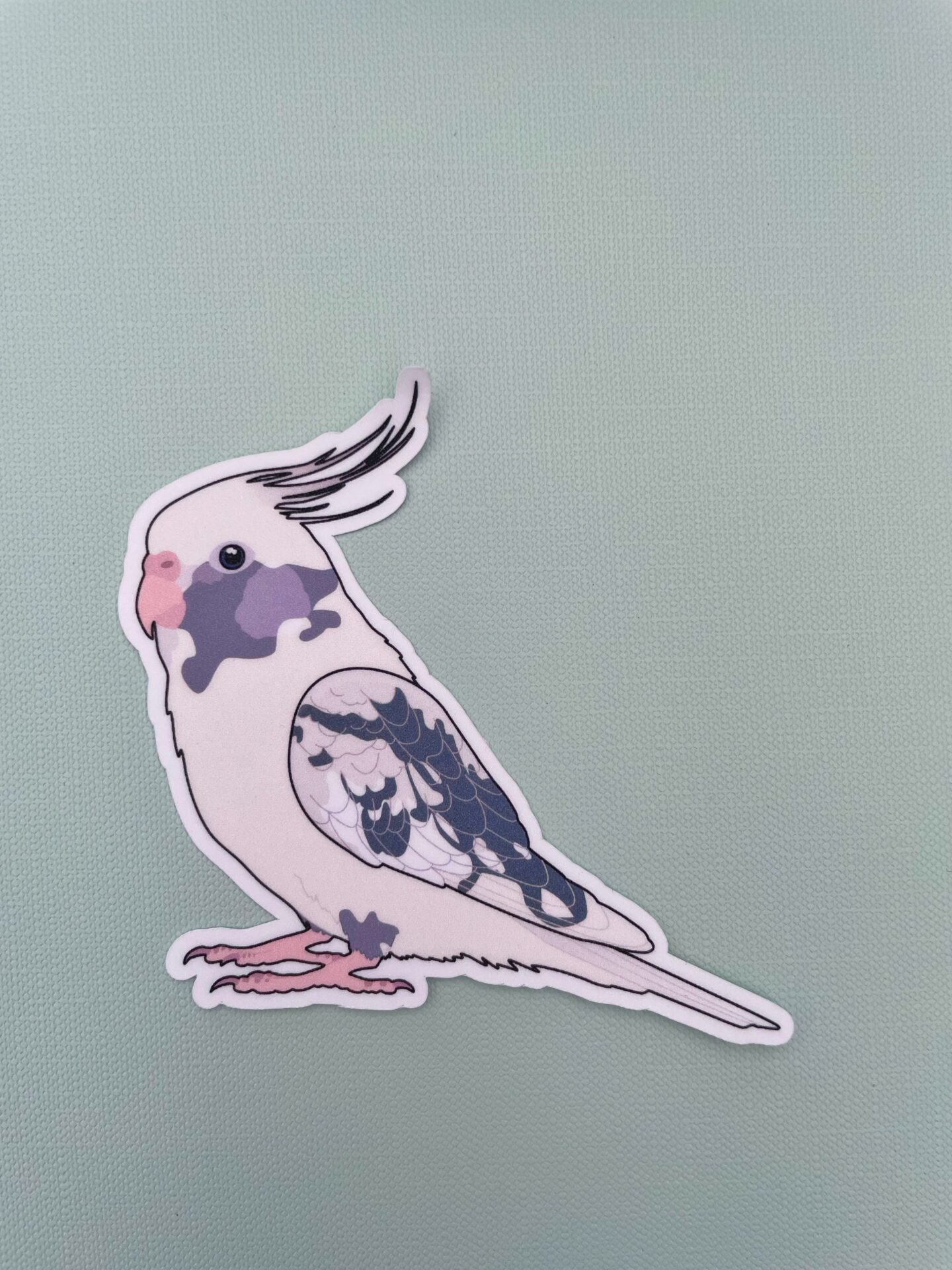 Cockatiel Glitter Sticker - Image 18