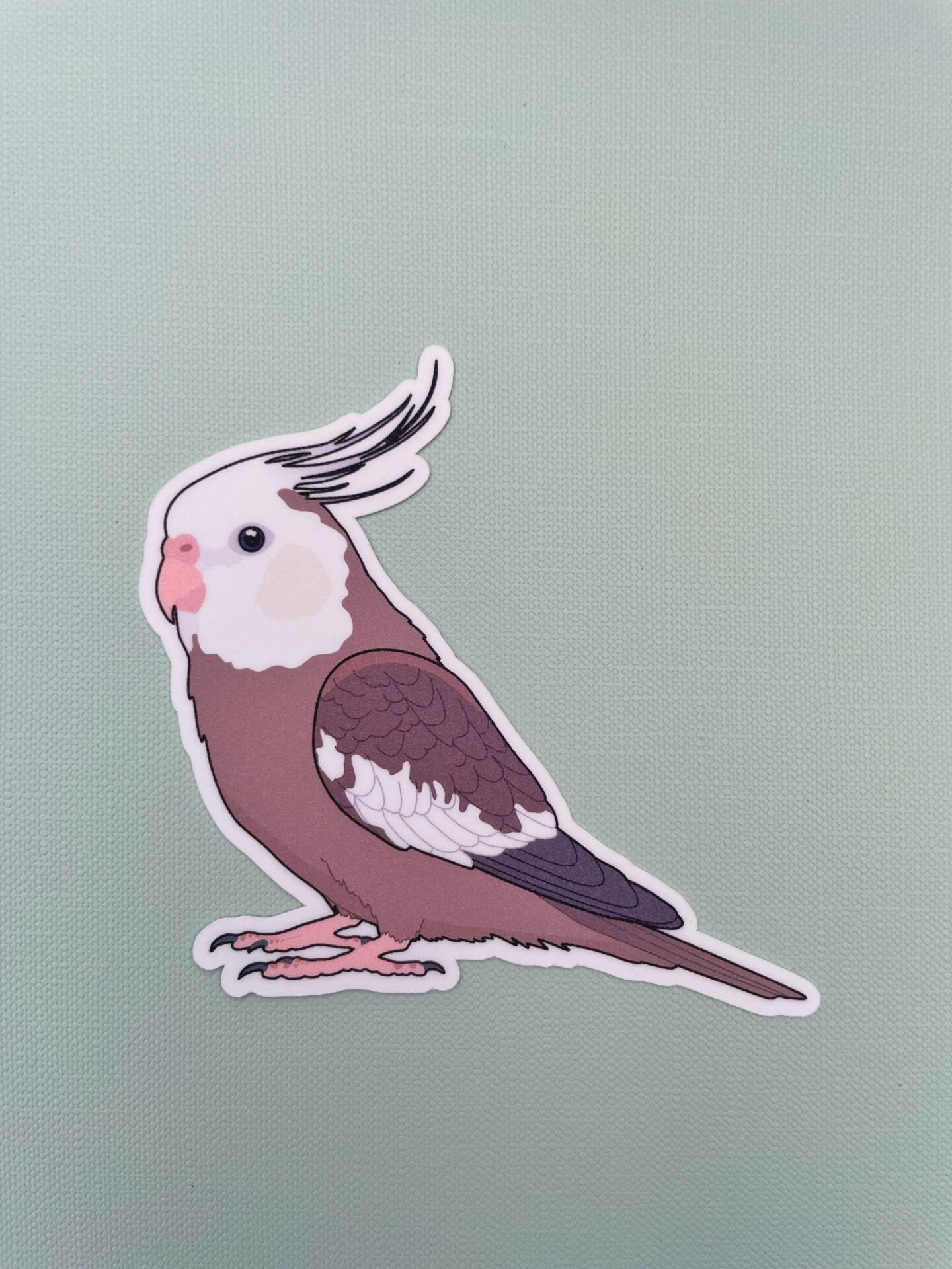 Cockatiel Glitter Sticker - Image 12