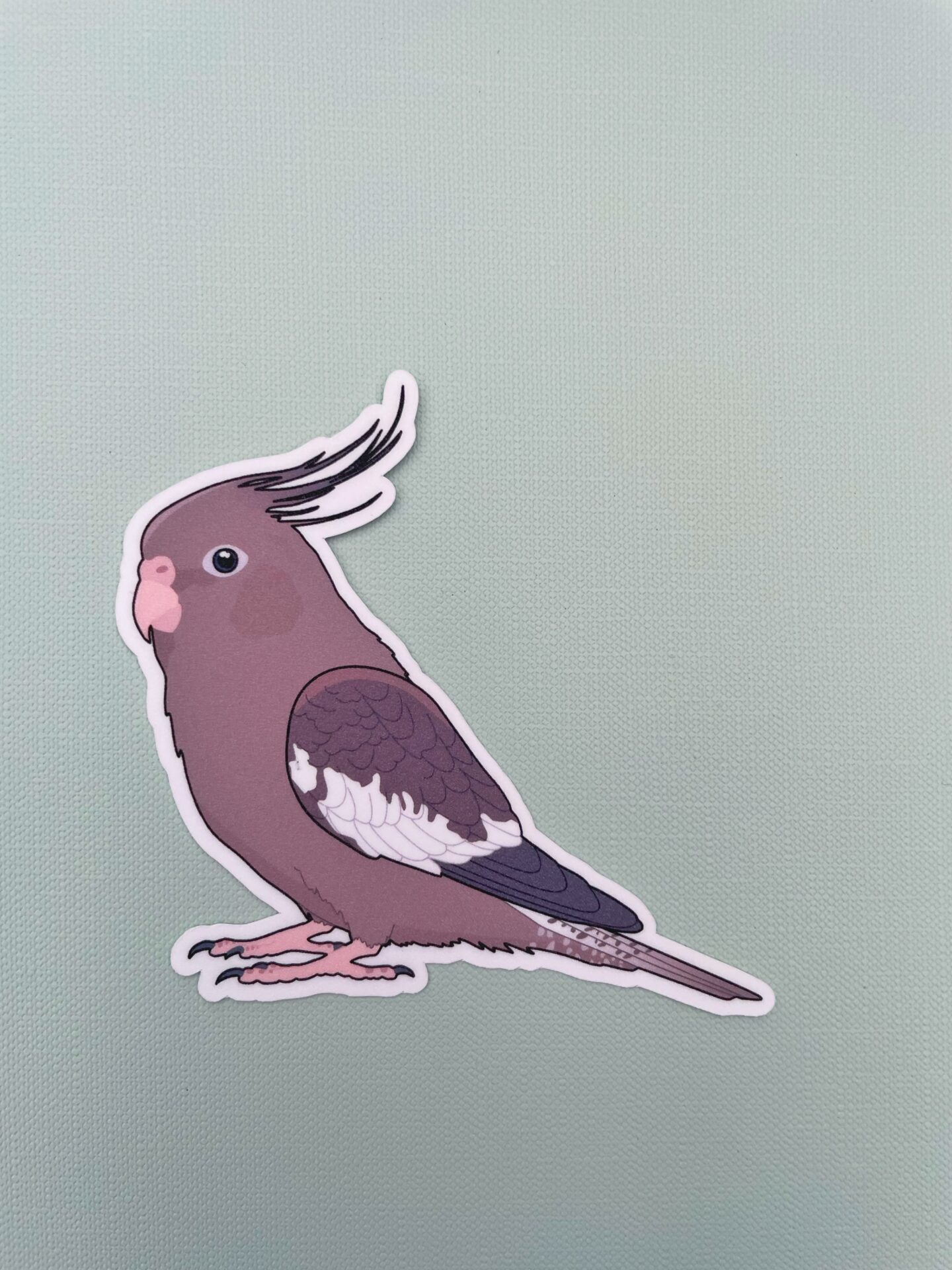 Cockatiel Glitter Sticker - Image 13
