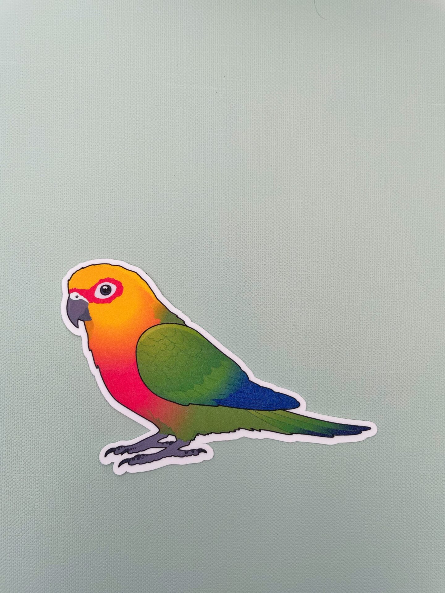 Conure Glitter Sticker - Image 8