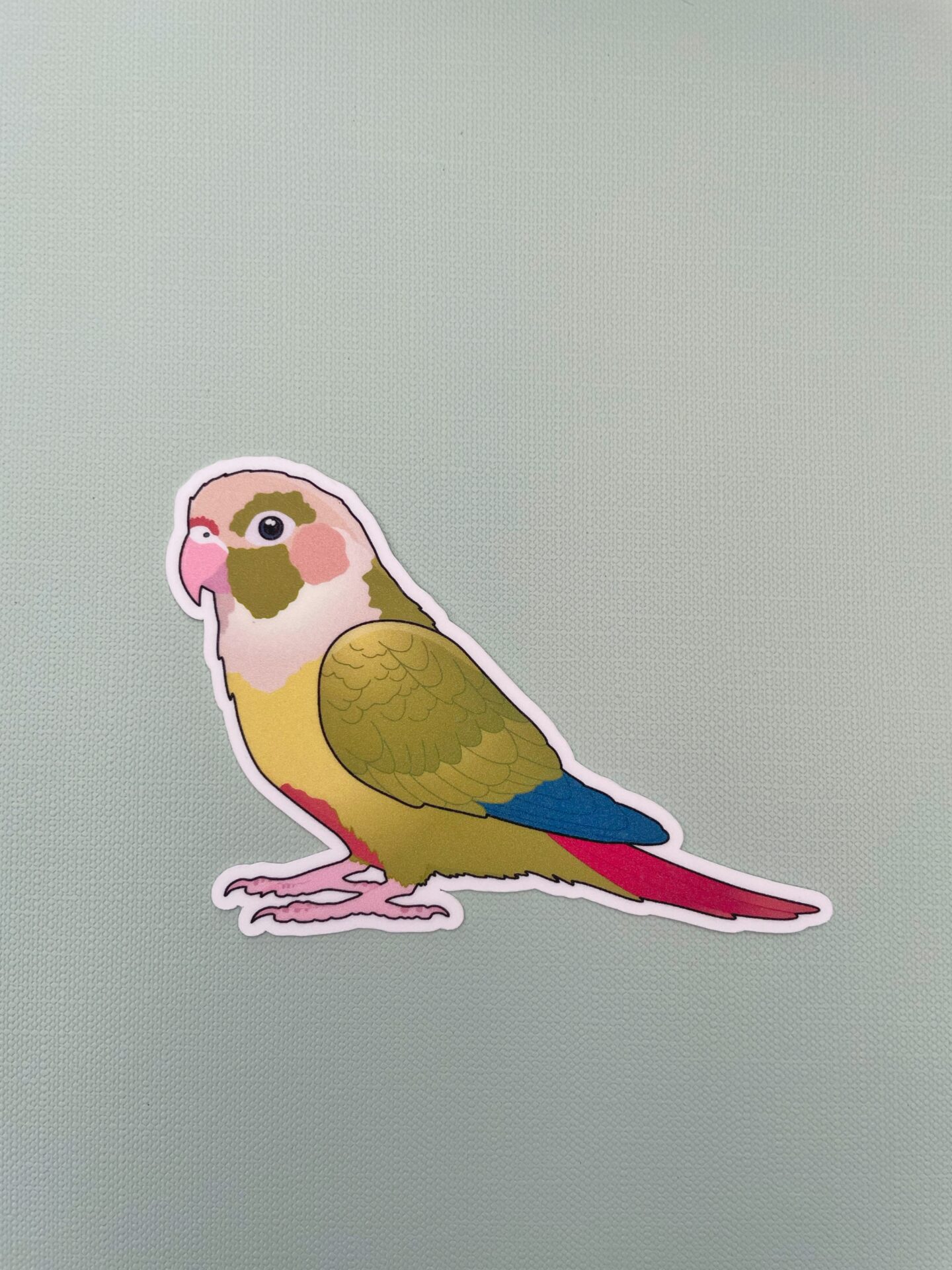 Conure Glitter Sticker - Image 6