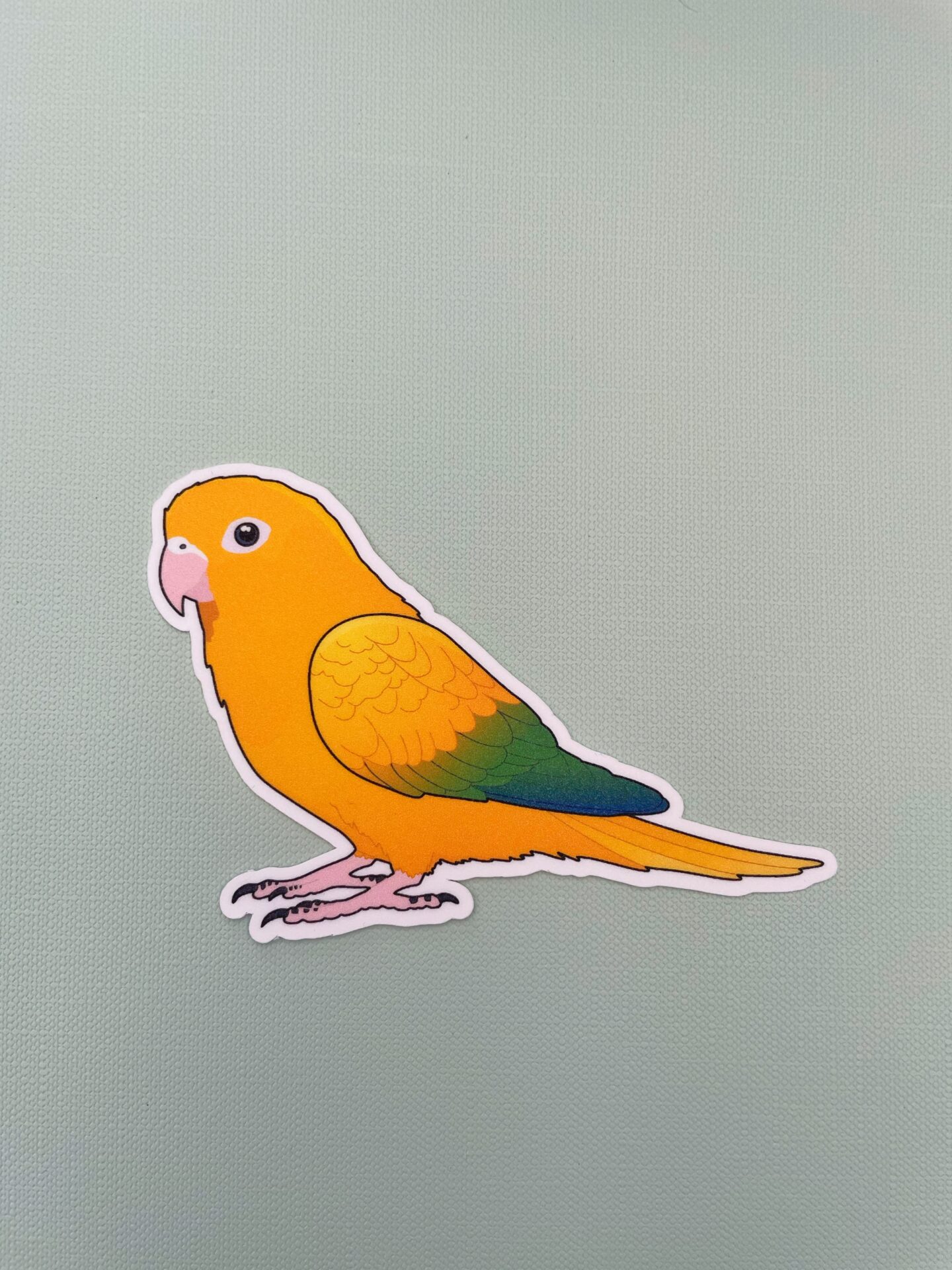 Conure Glitter Sticker - Image 5