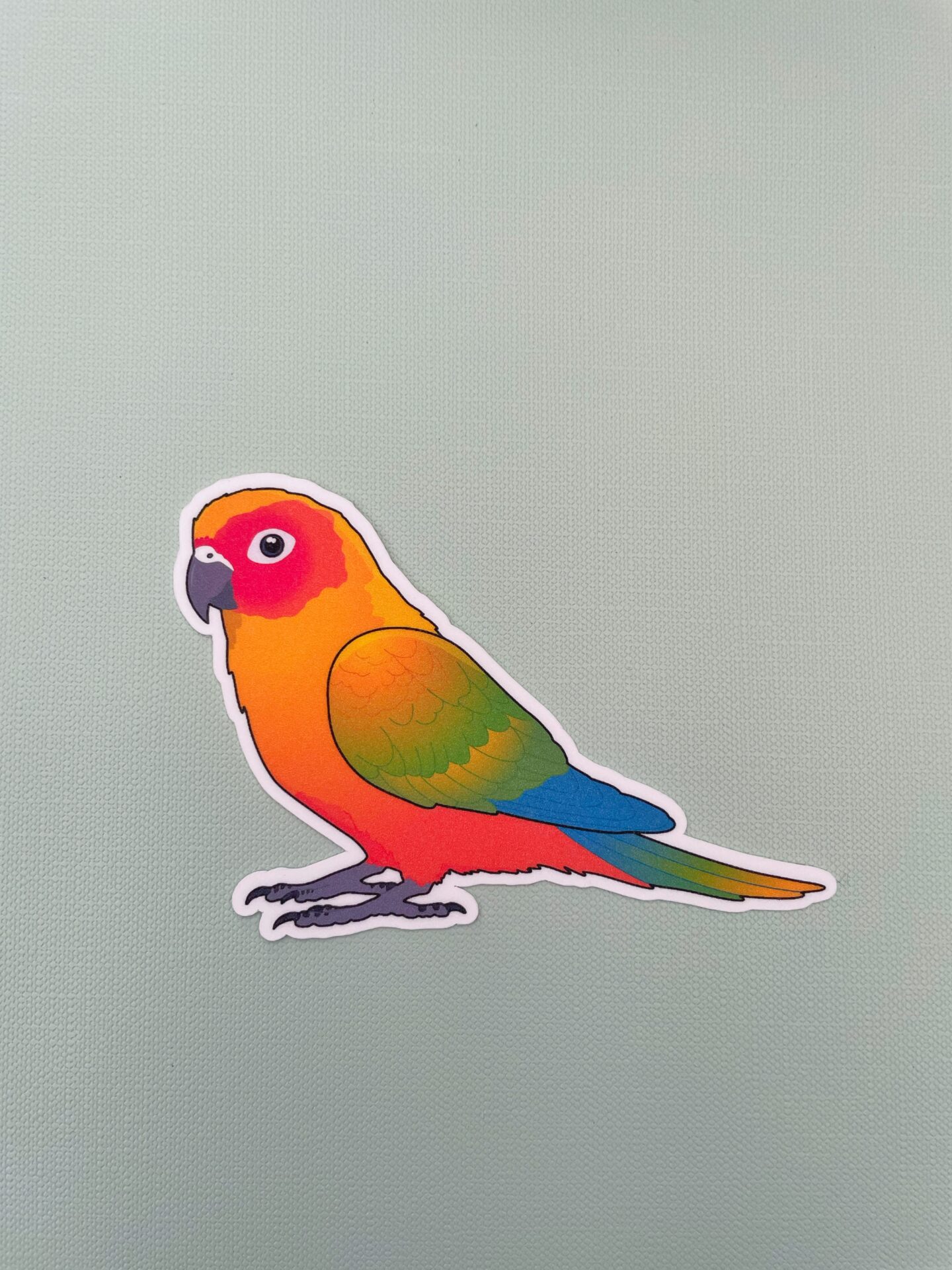 Conure Glitter Sticker - Image 12