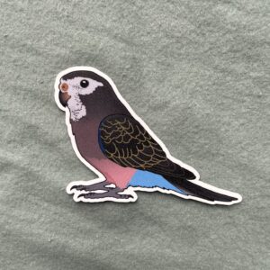 Bourkse Glitter Sticker - Image 2