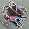 Bourkse Glitter Sticker