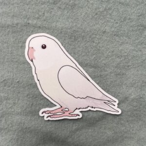 Parrotlet Glitter Sticker - Image 7