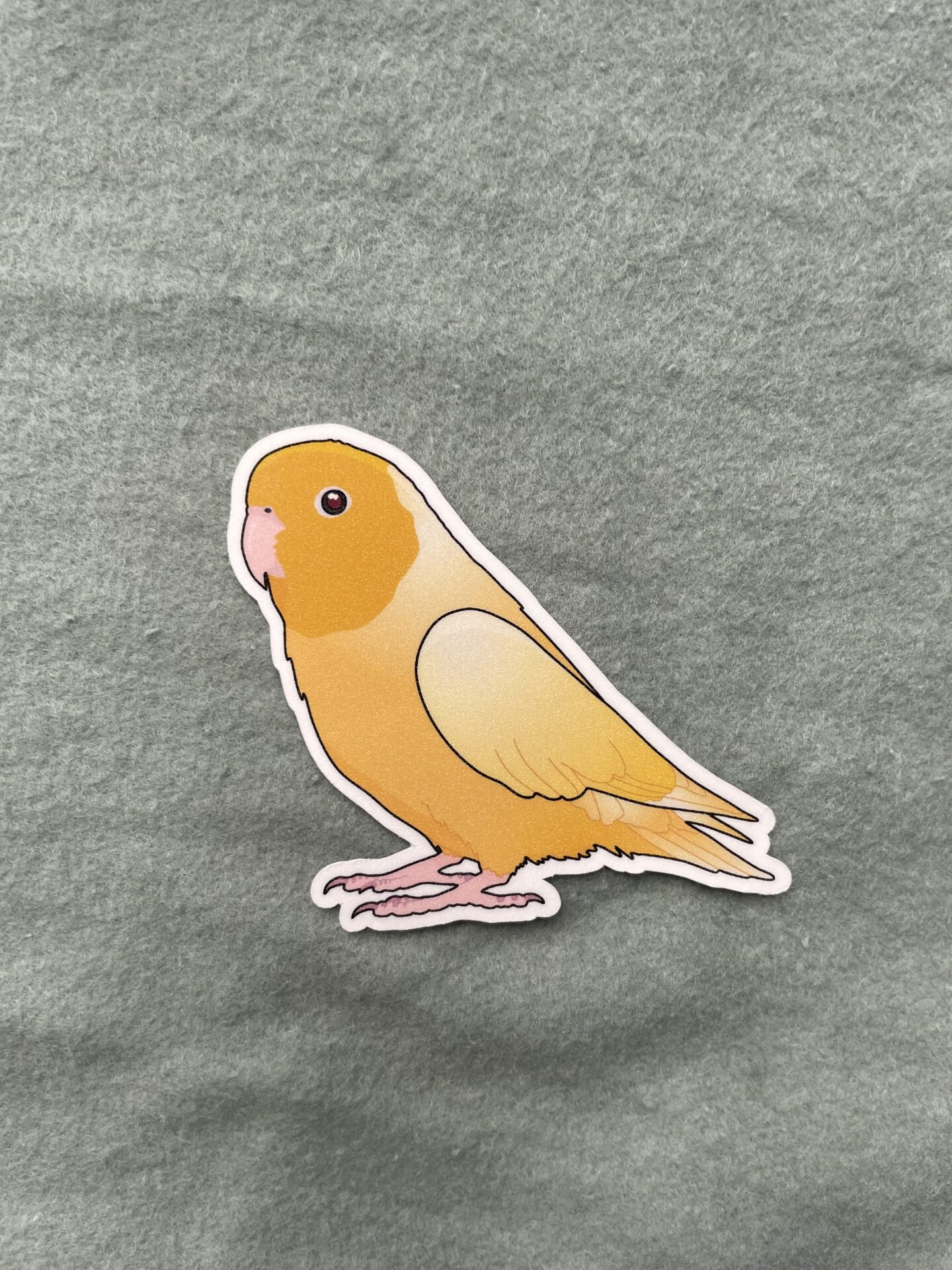 Parrotlet Glitter Sticker - Image 8