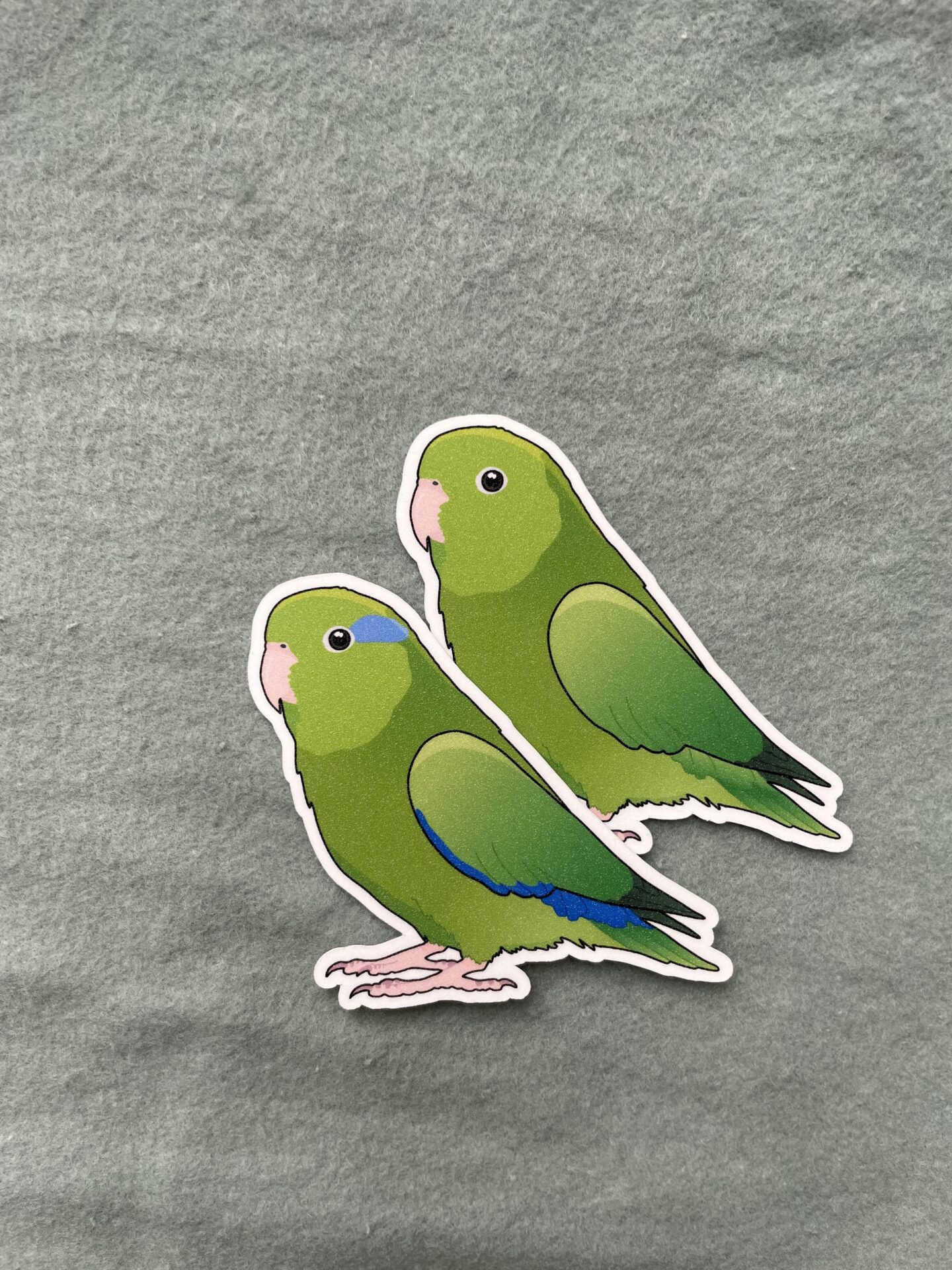 Parrotlet Glitter Sticker - Image 4